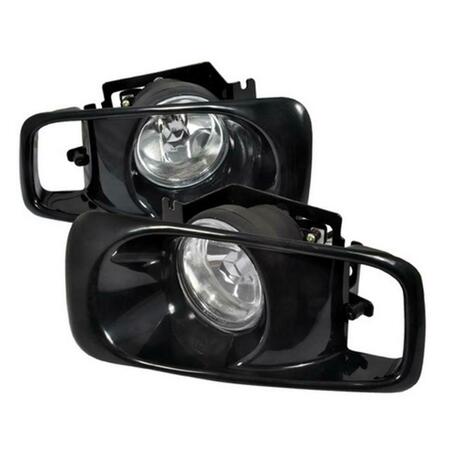 OVERTIME OEM Fog Lights for 99 to 00 Honda Civic, Clear - 10 x 12 x 18 in. OV126156